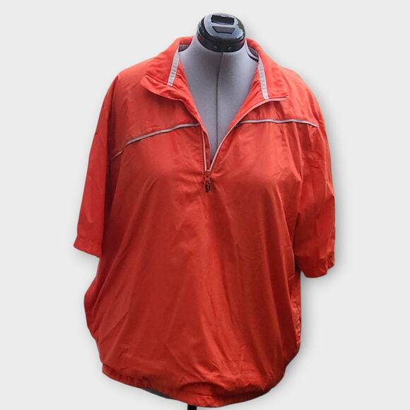 Sunice Weather 1/4 Zip Golf Pullover Men's XL Orange Waterproof Active Mock Neck - Picture 2 of 6